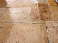 AGED OF ANTIQUE DALLE DE BOURGOGNE, FRENCH LIMESTONE FLOORING,3 CM THICK (1,2 inch)OPUS ROMAN.PRICE CALL.+39-3389482831